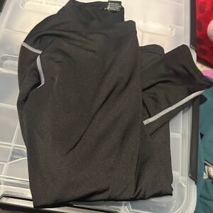 Men's Black Joggers with Reflective Trim